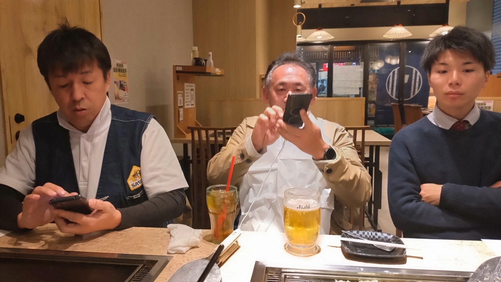 早く食べたい3人