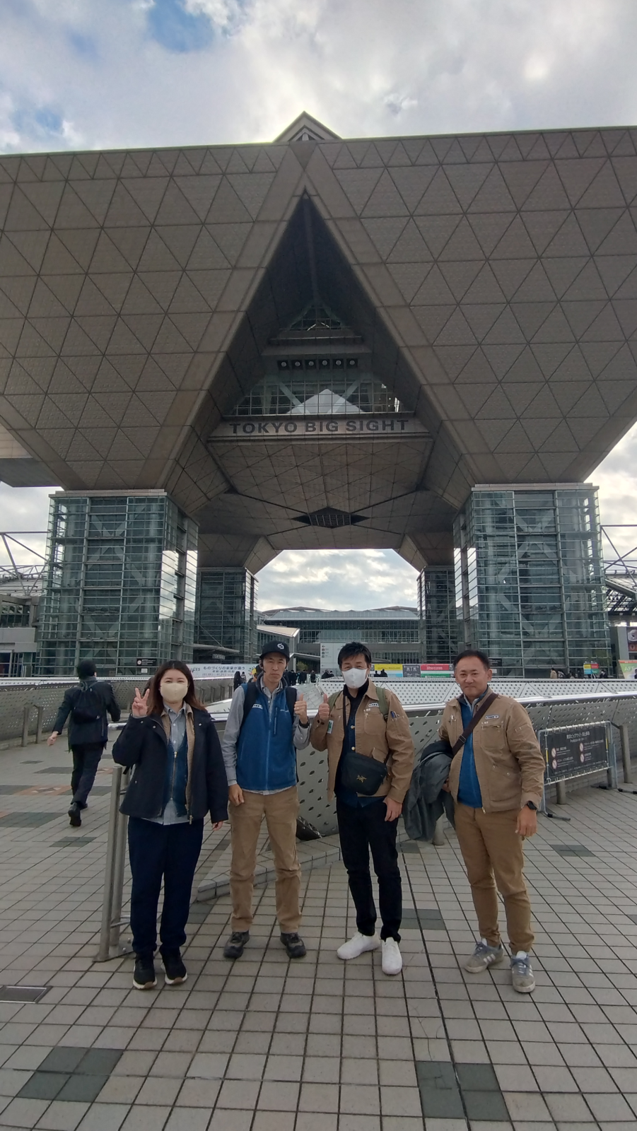 会場の東京ビッグサイト