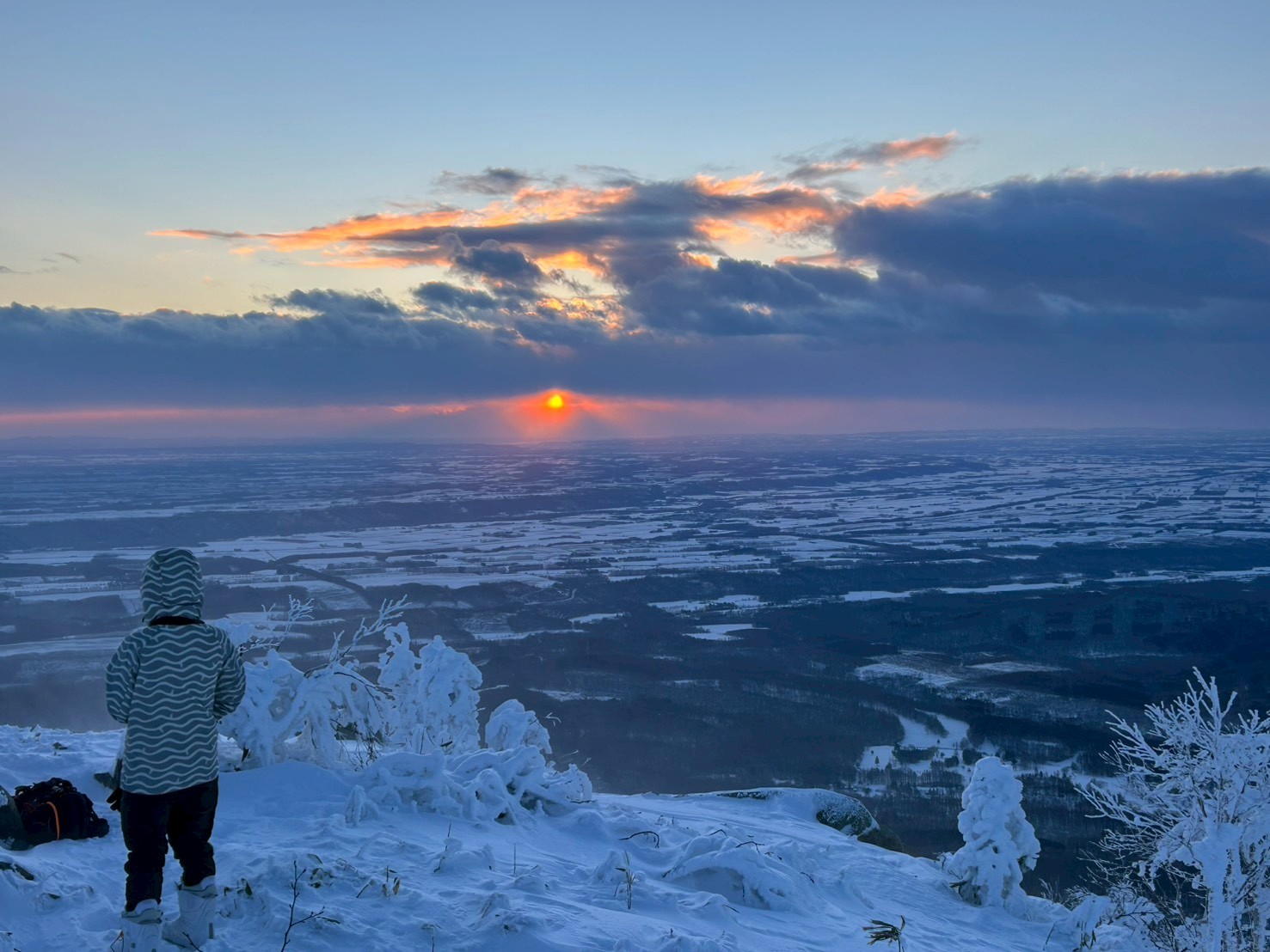 初日の出。今年も無事故健康でありますように