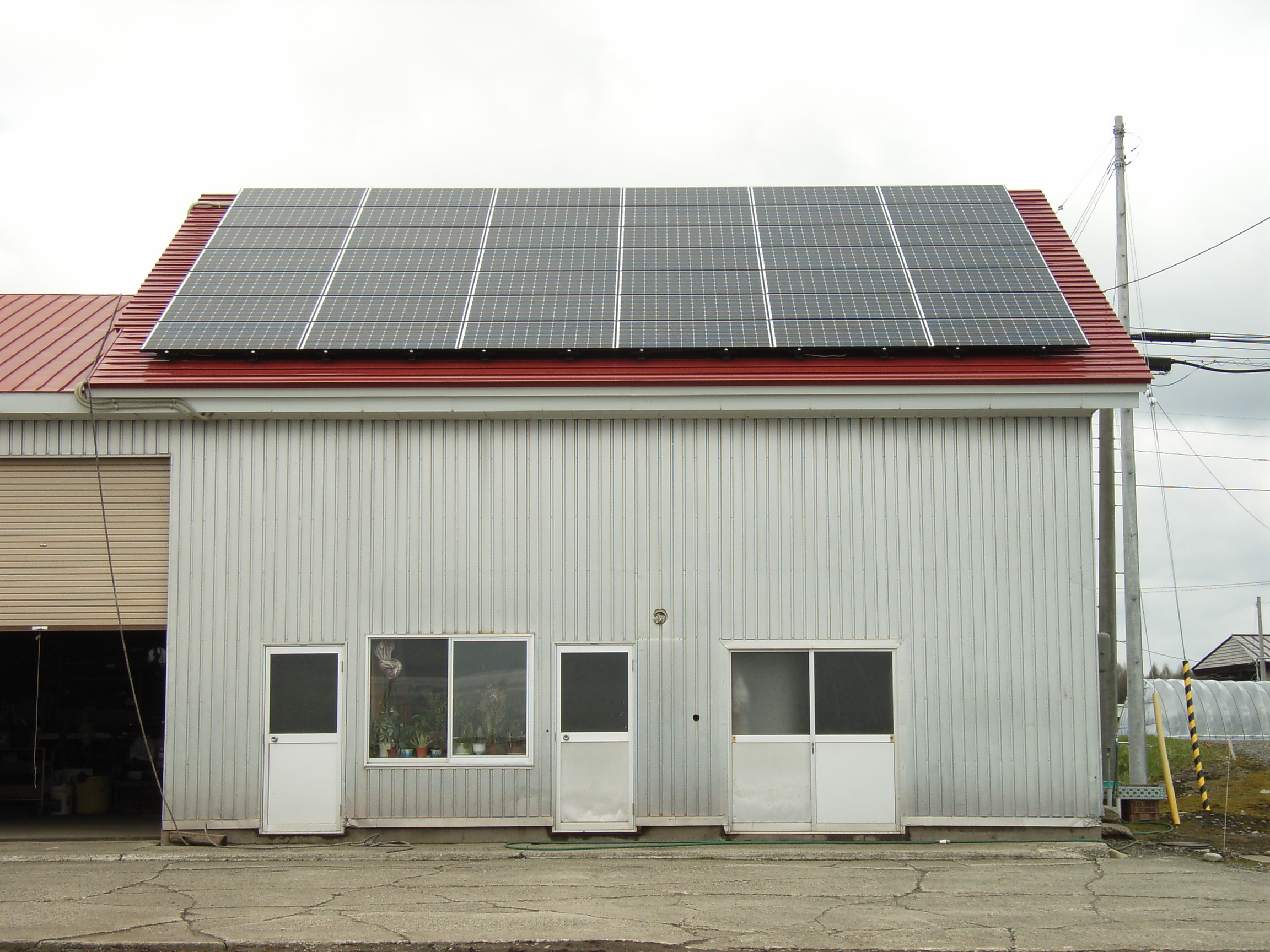 更別村Ｙ様邸太陽光発電システム設置工事